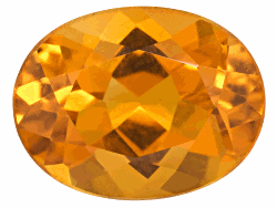 Brazilian Madeira citrine, minimum 1.50ct 9x7mm oval.
